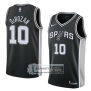 Camiseta Spurs Demar Derozan Icon 2017-18 Negro