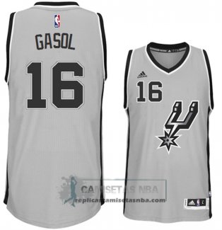 Camiseta Spurs Gasol Gris