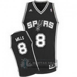 Camiseta Spurs Mills Negro
