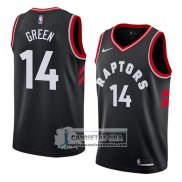 Camiseta Toronto Raptors Danny Green Statement 2018 Negro