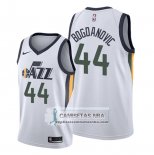 Camiseta Utah Jazz Bojan Bogdanovic Association Blanco