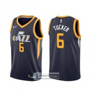 Camiseta Utah Jazz Rayjon Tucker Icon Edition Azul