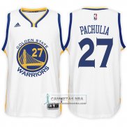 Camiseta Warriors Pachulia Blanco