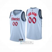 Camiseta Washington Wizards Personalizada Ciudad 2024-25 Azul