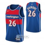 Camiseta Washington Wizards Spencer Dinwiddie NO 26 Ciudad 2021-22 Azul