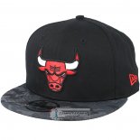 Gorra Chicago Bulls Camuflaje Negro2
