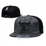 Gorra Chicago Bulls Gris Negro