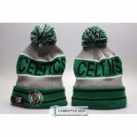 Gorro Beanie Boston Celtics Verde Gris