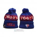 Gorro Beanie Philadelphia 76ers Rojo Azul