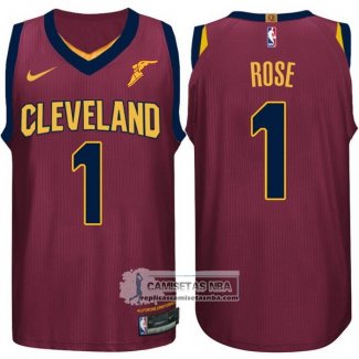 Nike Camiseta Cavaliers Rose 2017-18 Rojo