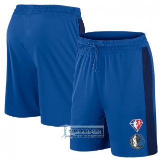 Pantalone Dallas Mavericks 75th Anniversary Azul