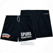 Pantalone San Antonio Spurs Mitchell & Ness Hardwood Classics Negro