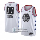 Camiseta All Star 2019 Golden State Warriors Personalizada Blanco