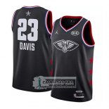 Camiseta All Star 2019 New Orleans Pelicans Anthony Davis Negro