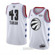 Camiseta All Star 2019 Toronto Raptors Pascal Siakam Blanco