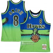 Camiseta Atlanta Hawks Steve Smith Mitchell & Ness 1996-97 Verde