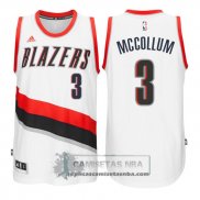 Camiseta Blazers Mccollum Blanco