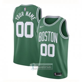 Camiseta Boston Celtics Personalizada Icon 2020-21 Verde