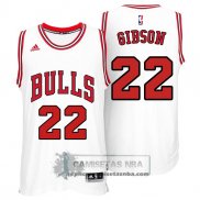 Camiseta Bulls Gibson Blanco