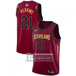 Camiseta Cavaliers Kendrick Perkins Finals Bound Icon 2017-18 Ro