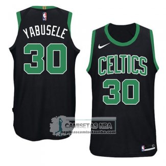 Camiseta Celtics Guerschon Yabusele Statement 2018 Negro