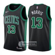 Camiseta Celtics Marcus Morris Statement 2017-18 Negro