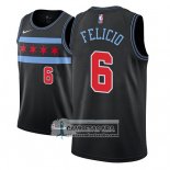 Camiseta Chicago Bulls Cristiano Felicio Ciudad 2018-19