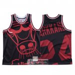 Camiseta Chicago Bulls Lauri Markkanen Mitchell & Ness Big Face Negro