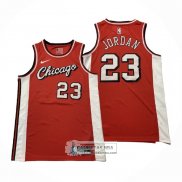 Camiseta Chicago Bulls Michael Jordan NO 23 Ciudad 2021-22 Rojo