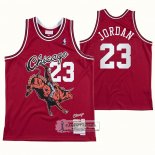 Camiseta Chicago Bulls Michael Jordan NO 23 Juic Wrld X BR Rojo
