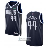 Camiseta Dallas Mavericks Davis Bertans NO 44 Statement 2022-23 Azul