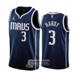 Camiseta Dallas Mavericks Jaden Hardy NO 3 Statement 2022-23 Azul