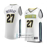 Camiseta Denver Nuggets Jamal Murray Association 2017-18 Blanco