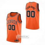 Camiseta Denver Nuggets Personalizada Classic 2026-27 Naranja