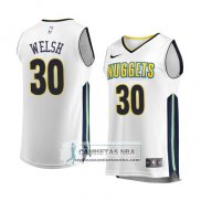 Camiseta Denver Nuggets Thomas Welsh Association 2017-18 Blanco