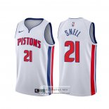Camiseta Detroit Pistons Tony Snell Association 2019-20 Blanco