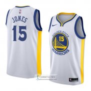 Camiseta Golden State Warriors Damian Jones Association 2018 Bla