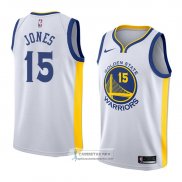 Camiseta Golden State Warriors Damian Jones Association 2018 Bla