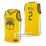 Camiseta Golden State Warriors Jordan Bell Earned 2018-19 Amaril