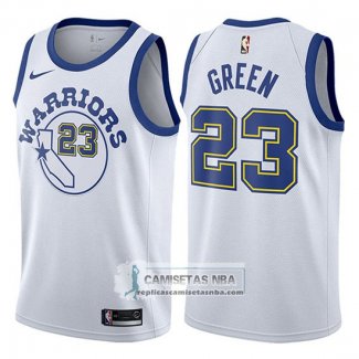 Camiseta Hardwood Warriors Draymond Green 2017-18 Blanco