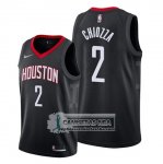 Camiseta Houston Rockets Chris Chiozza Statement Negro