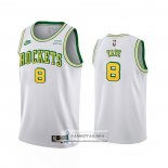 Camiseta Houston Rockets Jae'Sean Tate NO 8 Classic 2022-23 Blanco