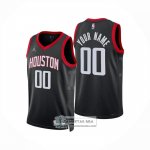 Camiseta Houston Rockets Personalizada Statement 2024-25 Negro