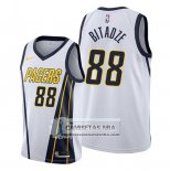 Camiseta Indiana Pacers Goga Bitadze Earned Blanco