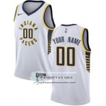 Camiseta Indiana Pacers Personalizada 2017-18 Blanco