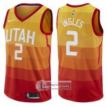 Camiseta Jazz Joe Ingles Ciudad 2017-18 Oro