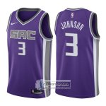Camiseta Kings Joe Johnson Icon 2017-18 Violeta