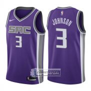 Camiseta Kings Joe Johnson Icon 2017-18 Violeta