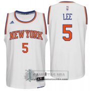 Camiseta Knicks Lee Blanco