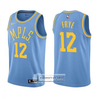 Camiseta Lakers Channing Frye Classic 2017-18 Azul